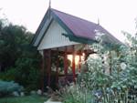 Gazebo at dusk